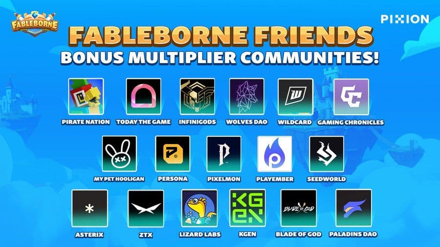 Fableborne Adventures Season 1: Play to Airdrop Events