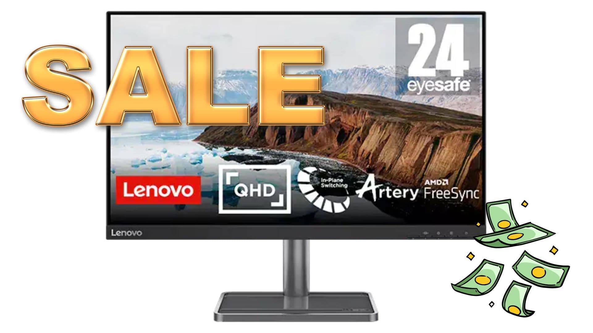 Lenovo 24″ All-in-One Desktop $400 on Amazon