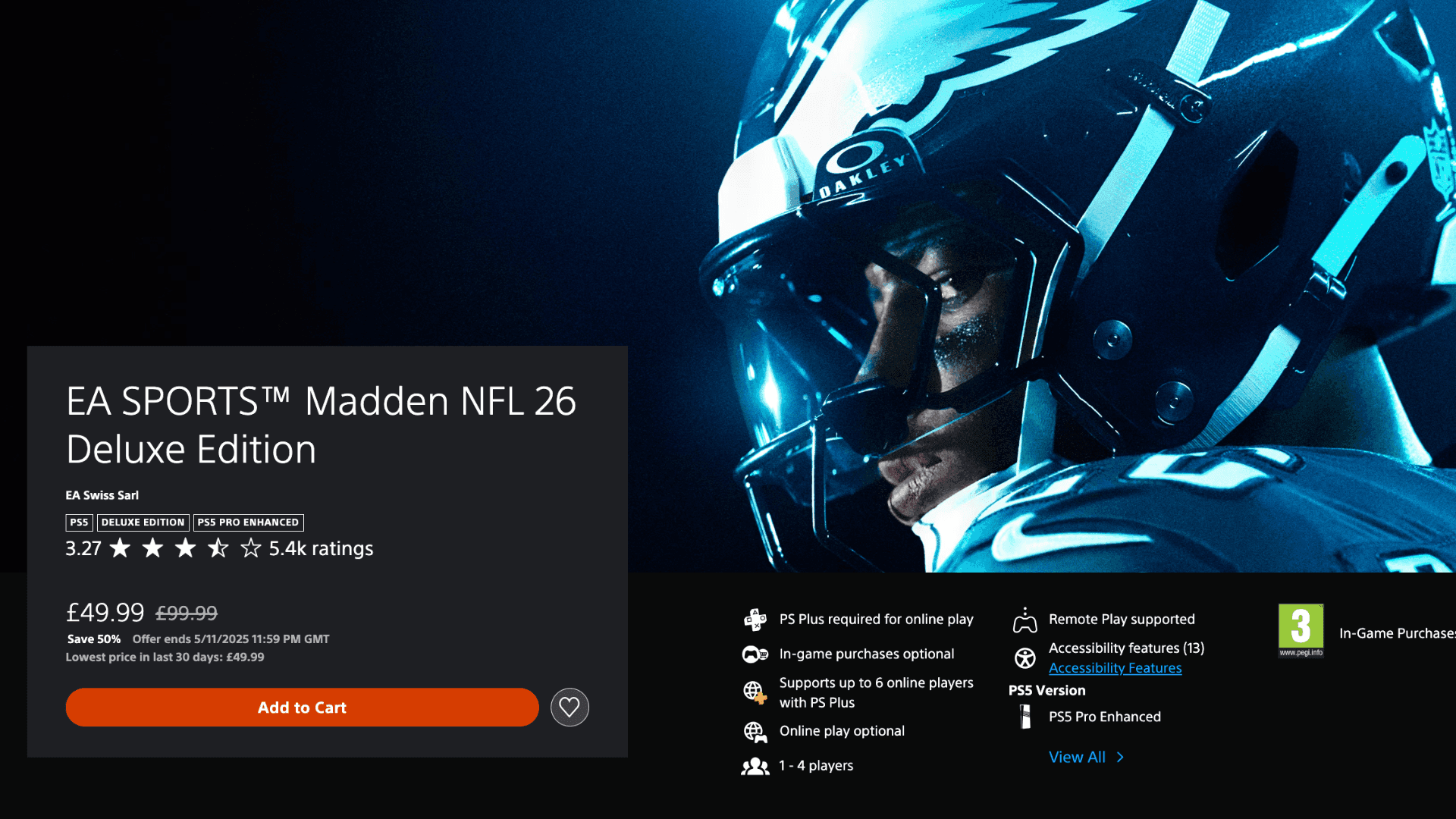 Madden NFL 26 Now on Sale