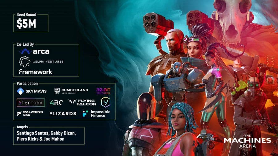 The Machines Arena Raises $5M image