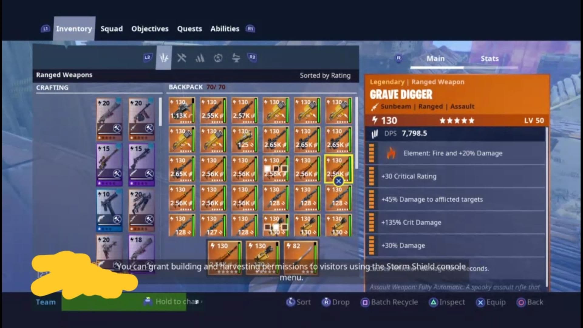 A basic inventory for a PL 16 ...