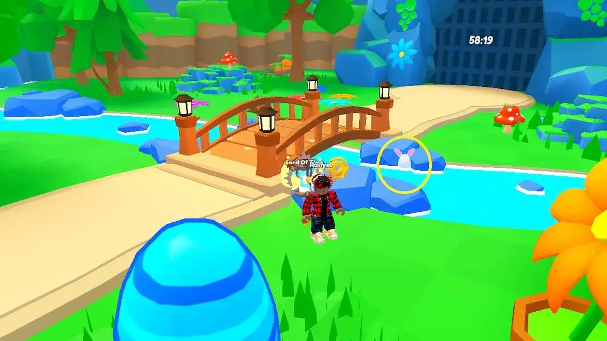 Royal Egg inside Heaven cloud