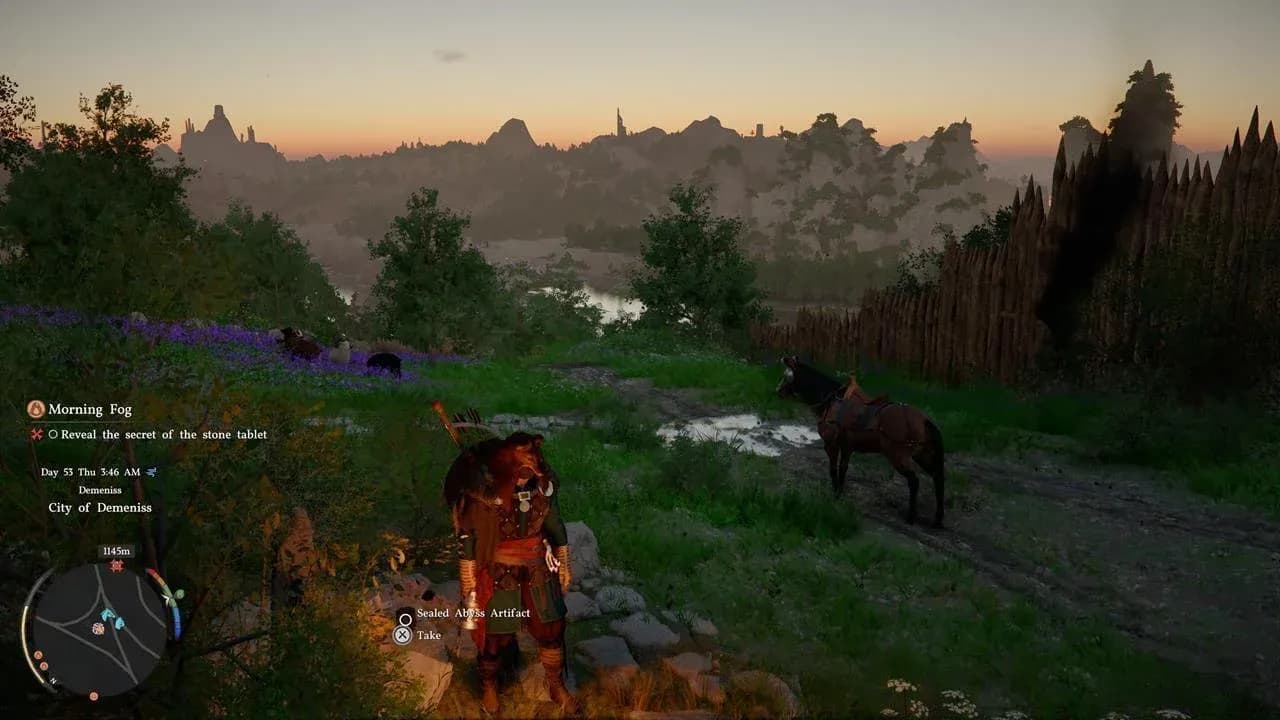 Sealed Abyss Artifact altar site