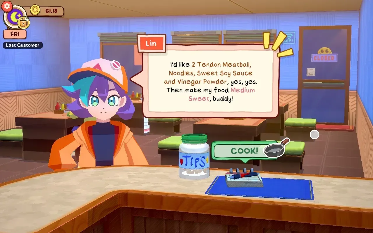 KuloNiku restaurant setup