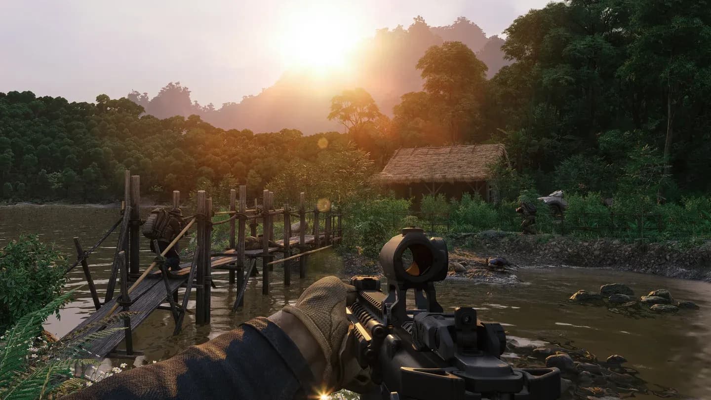 Draw distance at max vs reduced