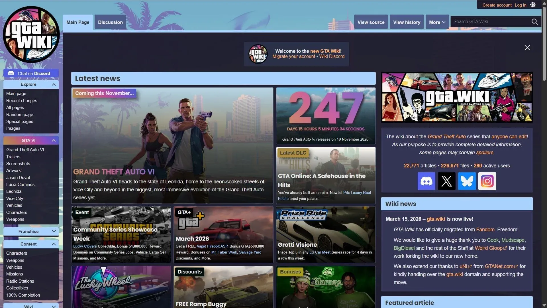 GTA Wiki opens new website after ...