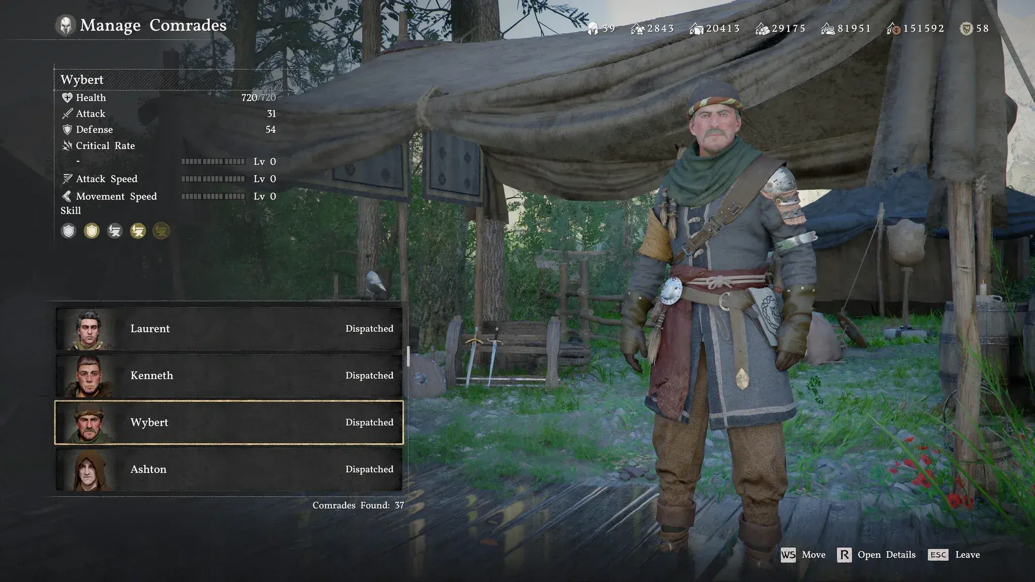 Greymane camp and recruits ...