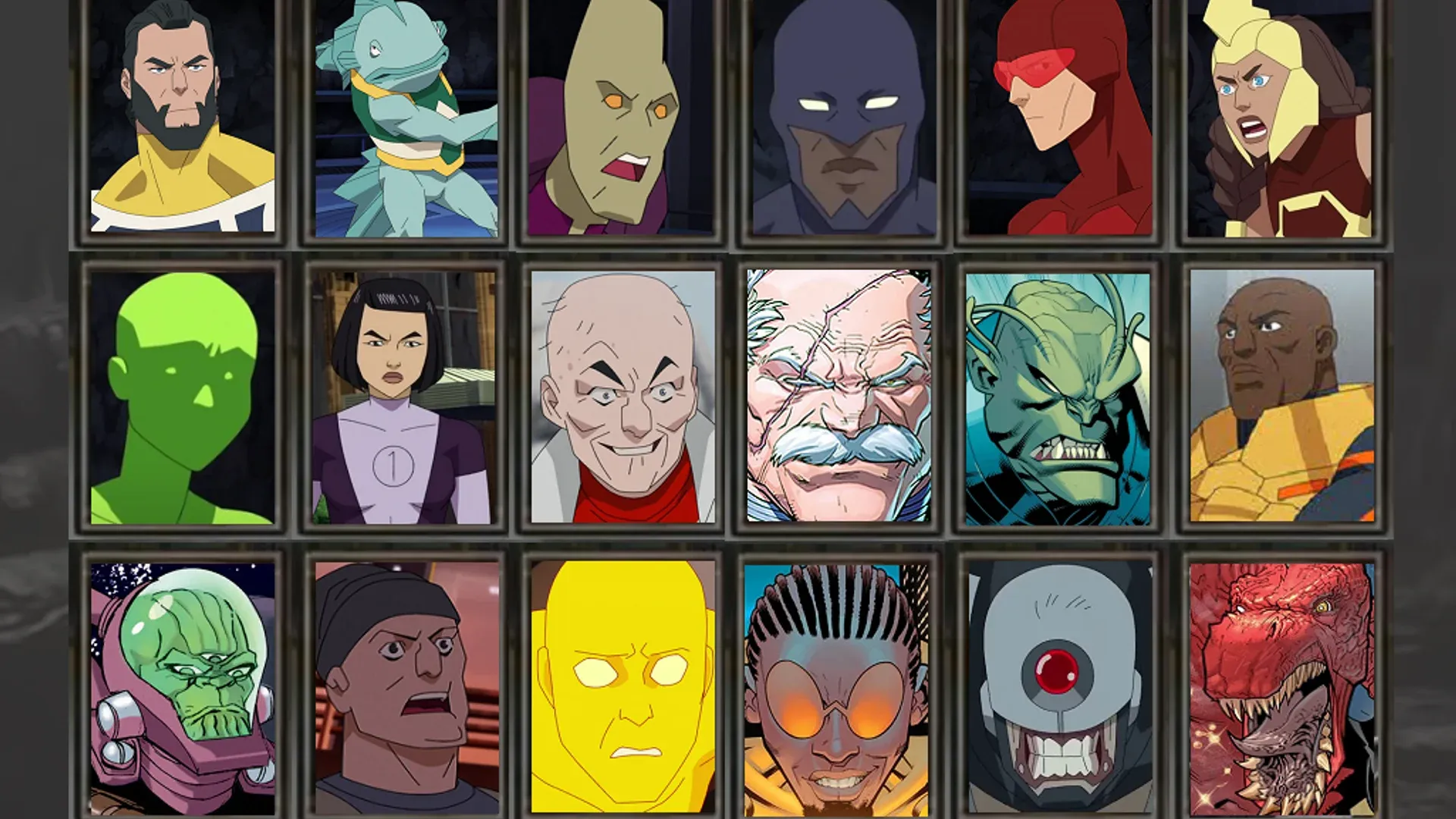 Invincible Fighting Game - Character ...