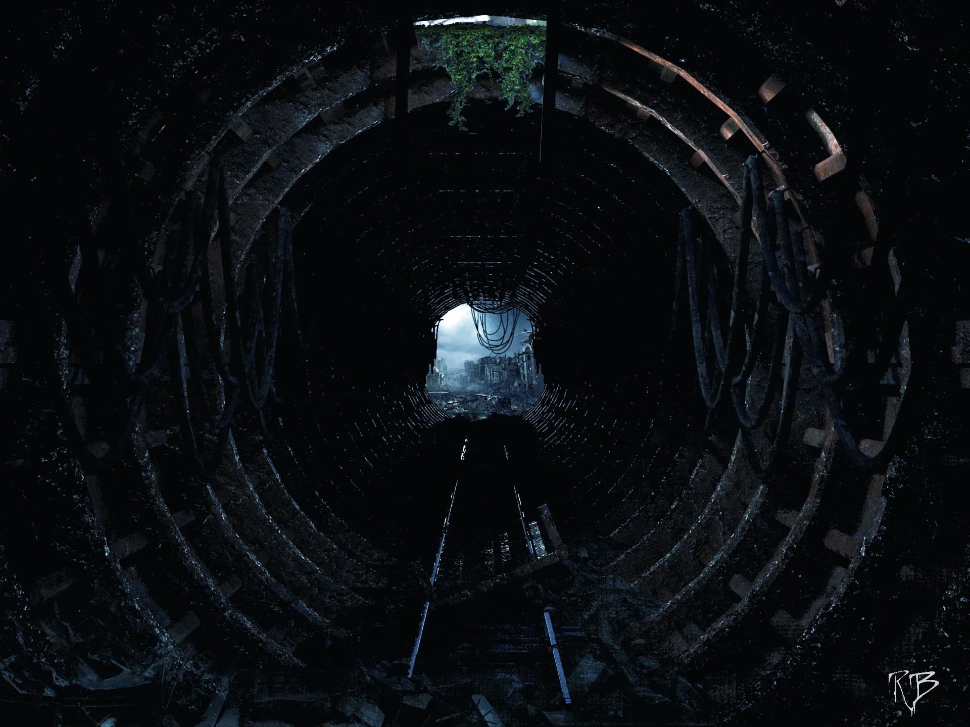 ArtStation - Metro Tunnel