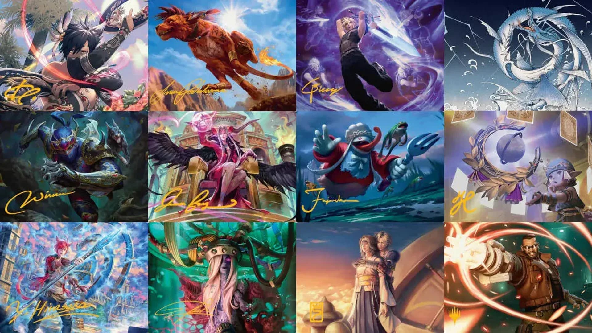 Final Fantasy & Magic Art Cards ...