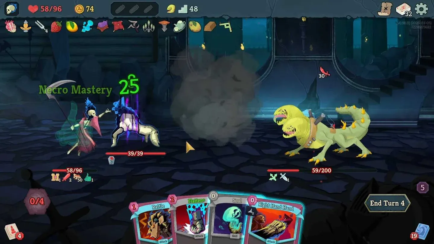 Osty's starting relic tooltip