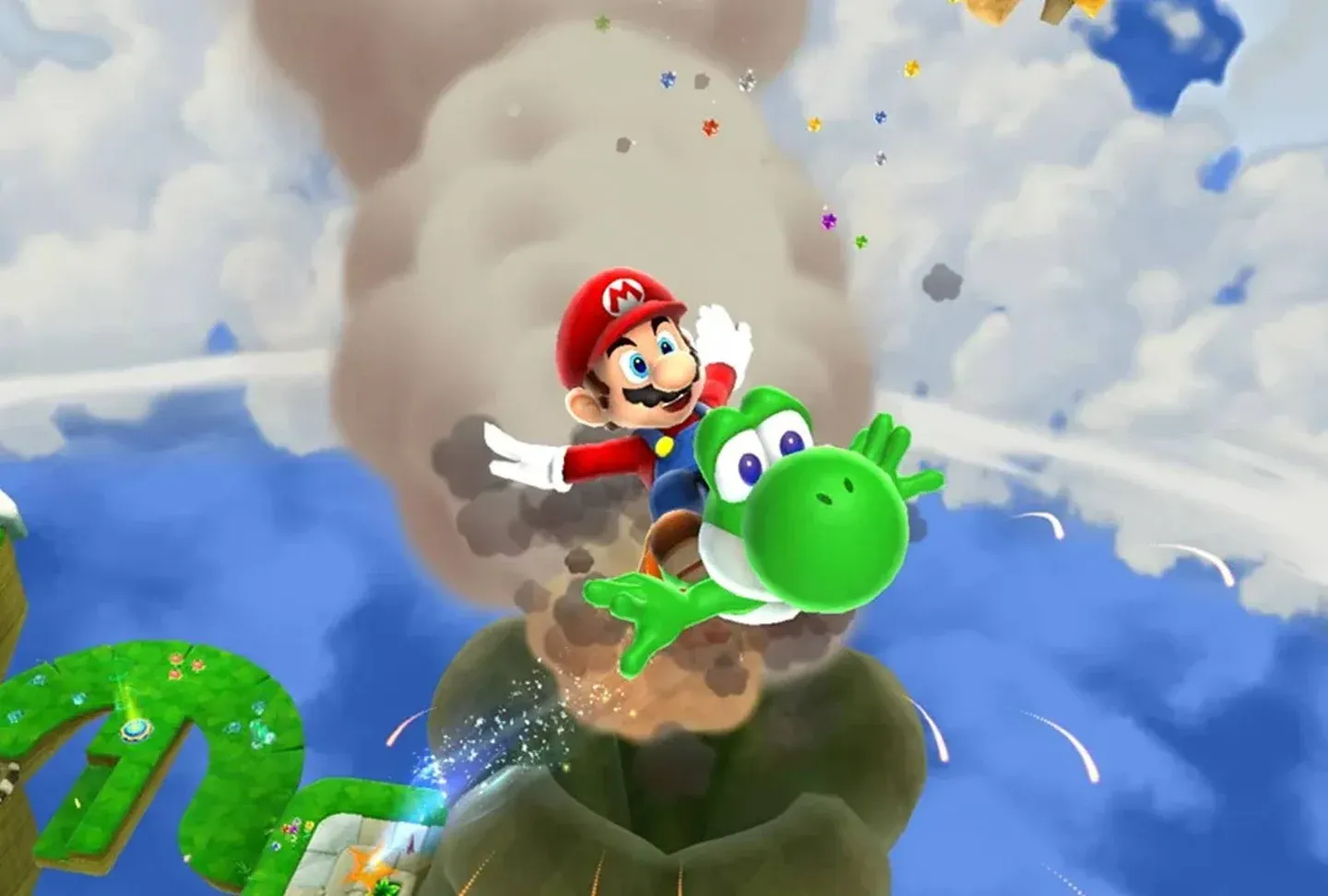 Galaxy's HD visuals on Switch 2