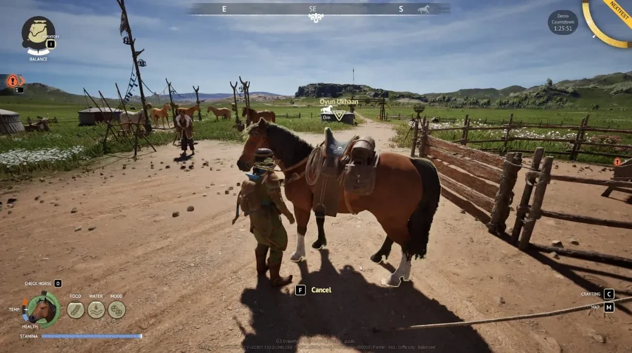 Horse trait profile card view