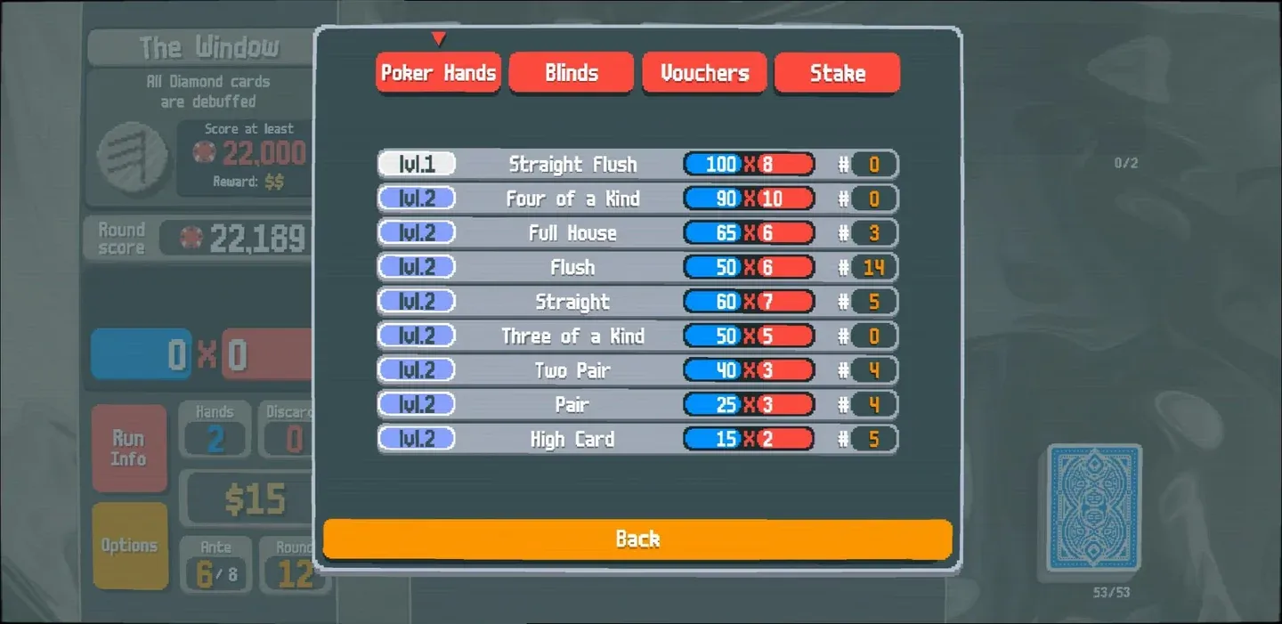 升级牌型与小丑的得分