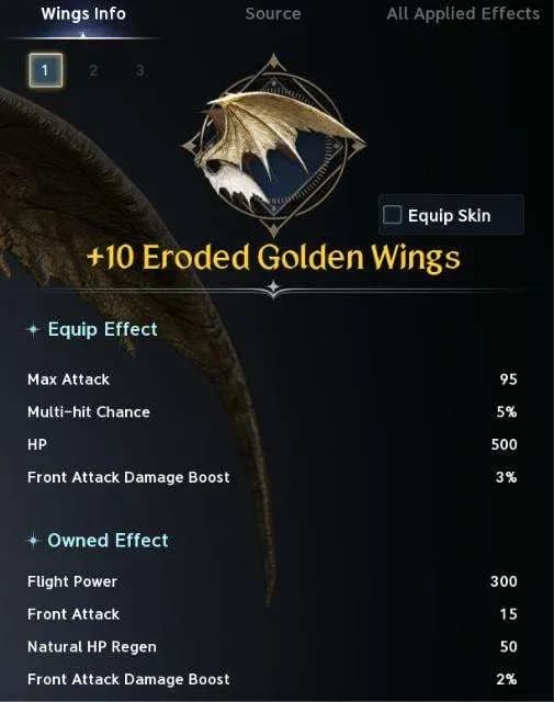 Custom uploaded: aion 2 templar wings stat panel overview.jpg