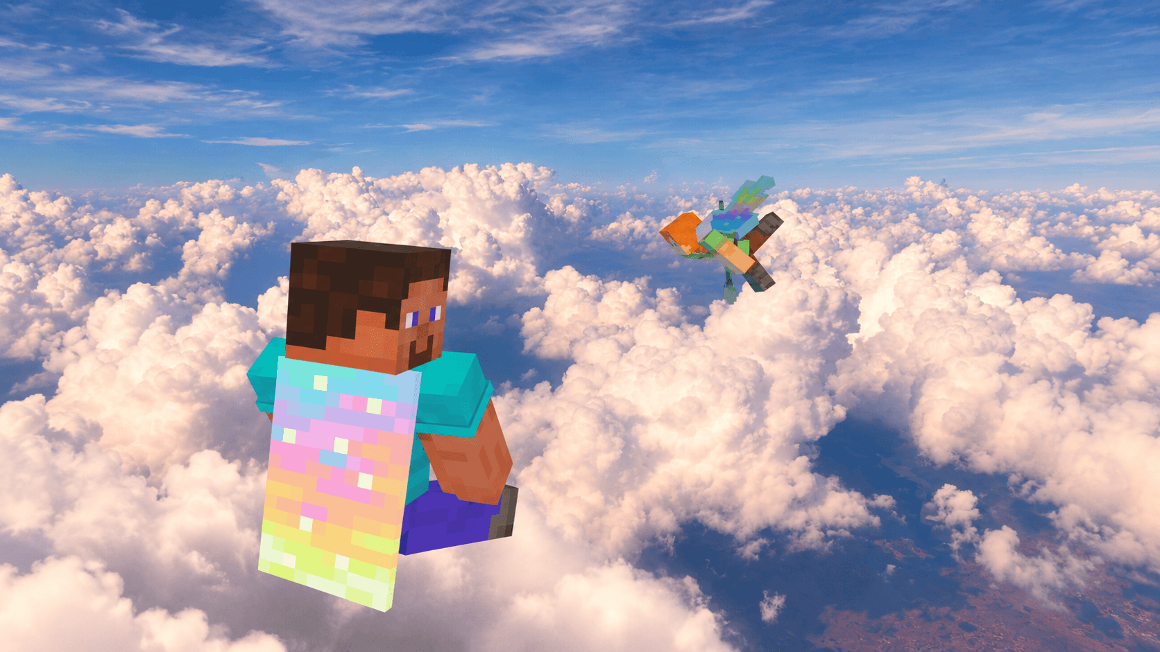 Error 1 Minecraft Java Minecraft Java & Bedrock میں مفت Aurora Cape حاصل کریں