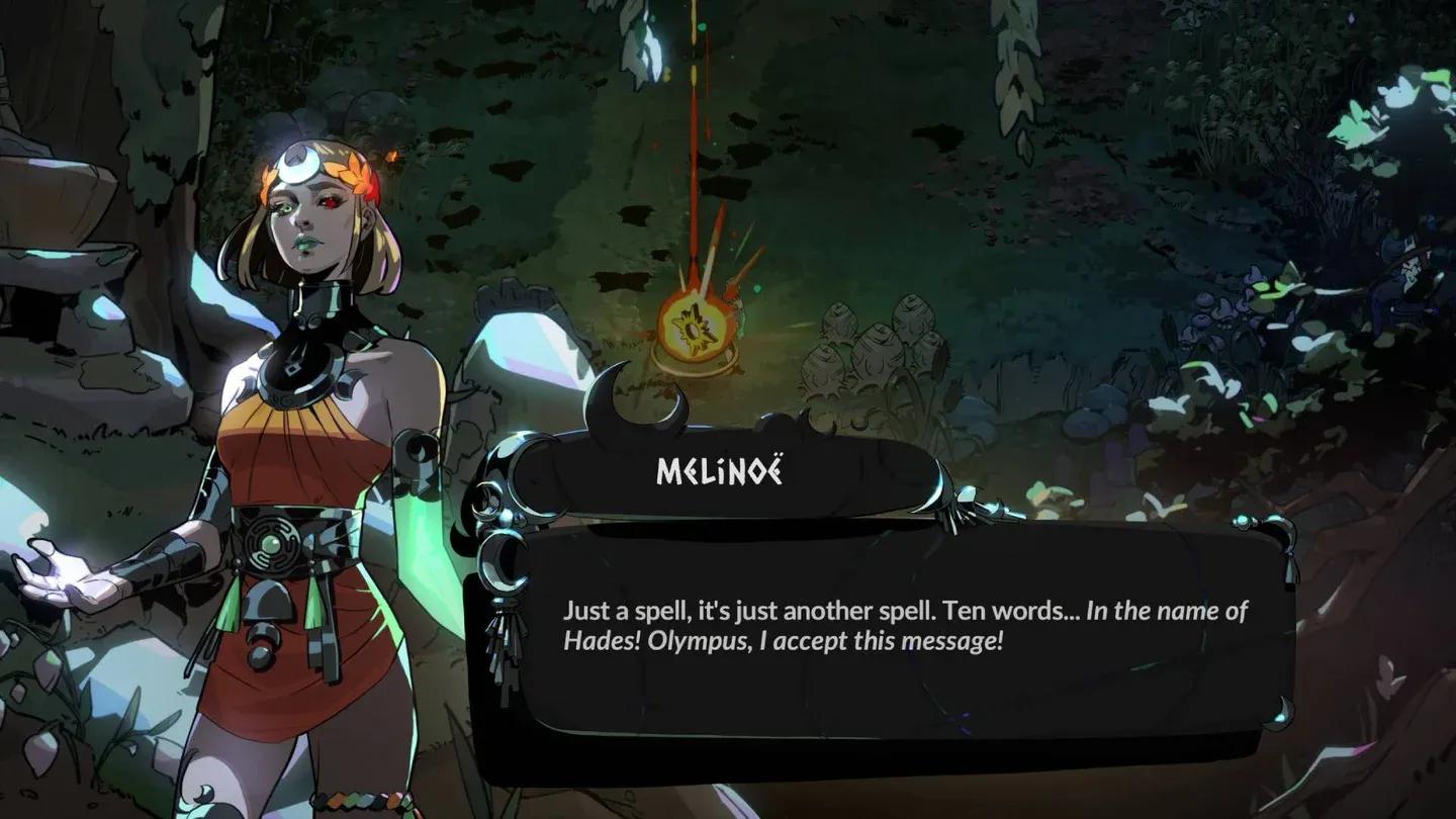 Boon selection in Hades II