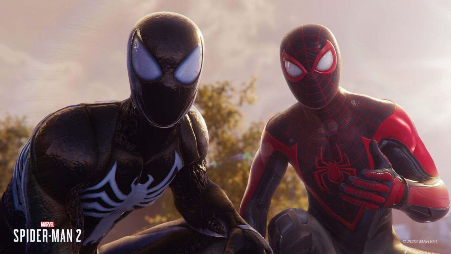 Marvel's Spider-Man 2 Both Spideys