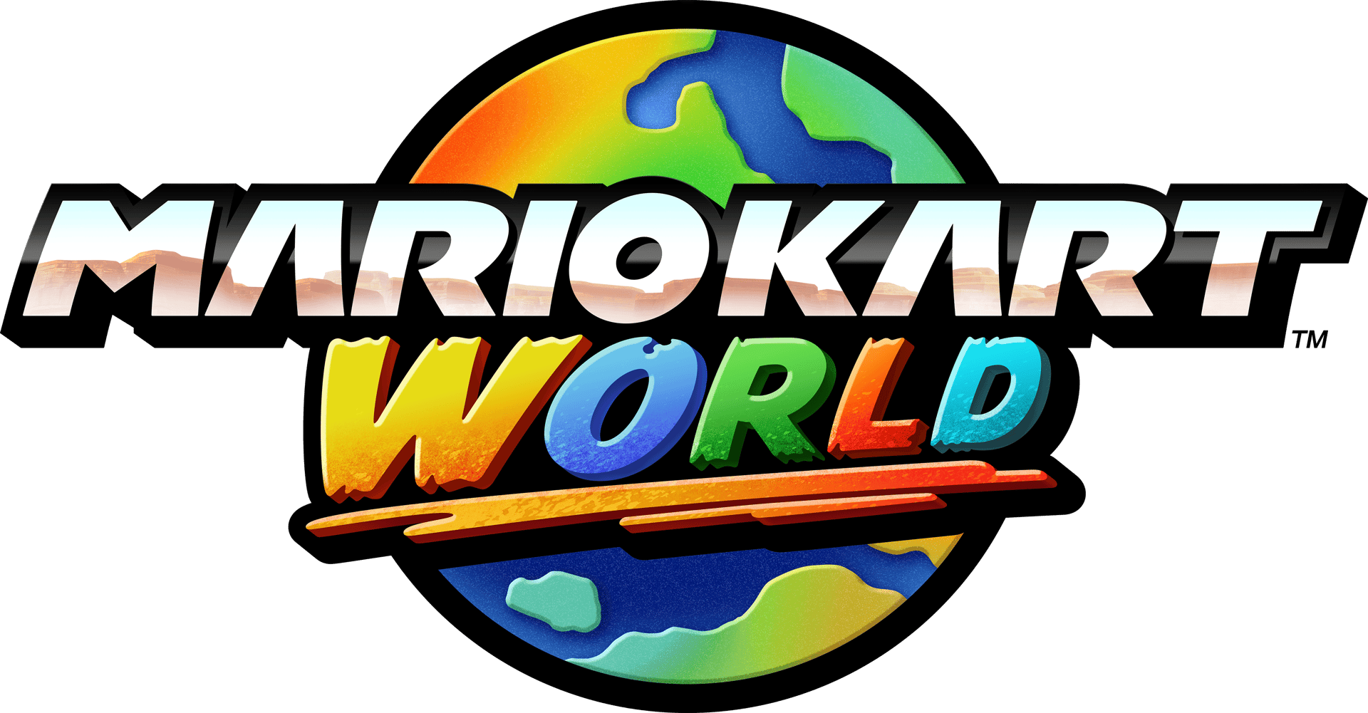 Mario Kart World Logo