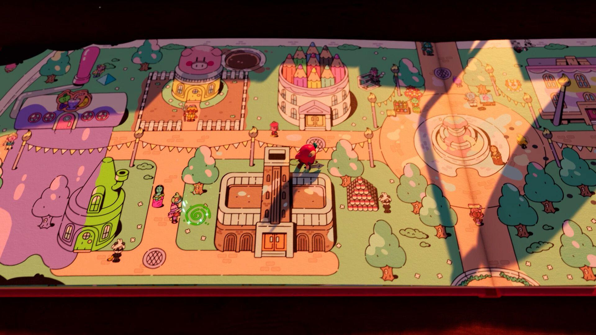 The Plucky Squire Gameplay