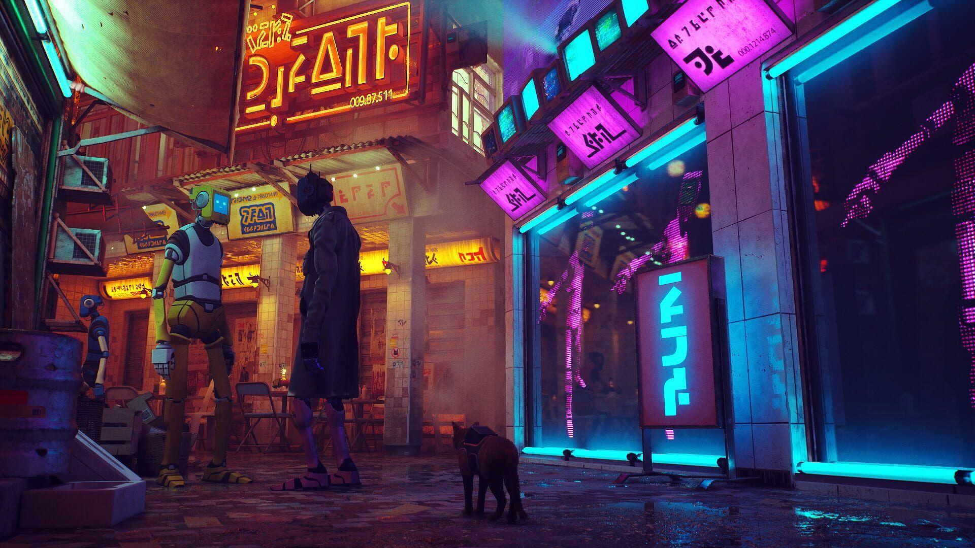 Stray Gameplay