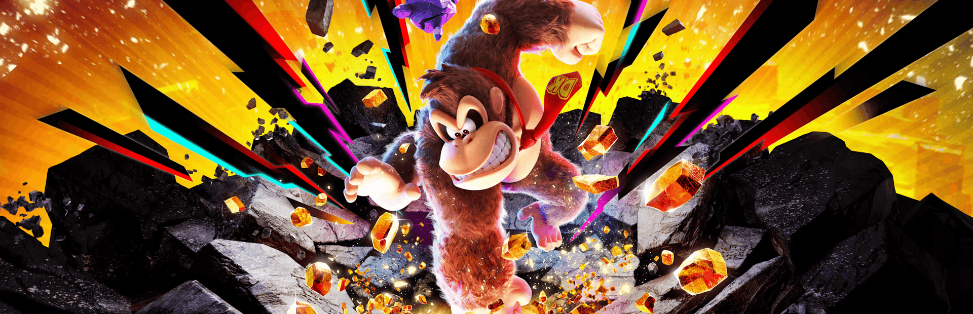 Donkey Kong Bananza Banner