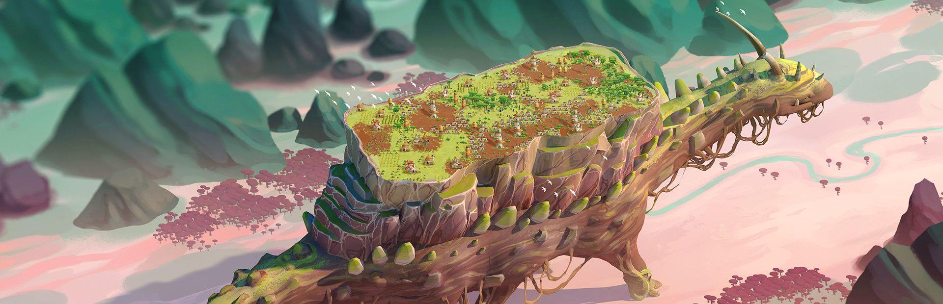 The Wandering Village Banner