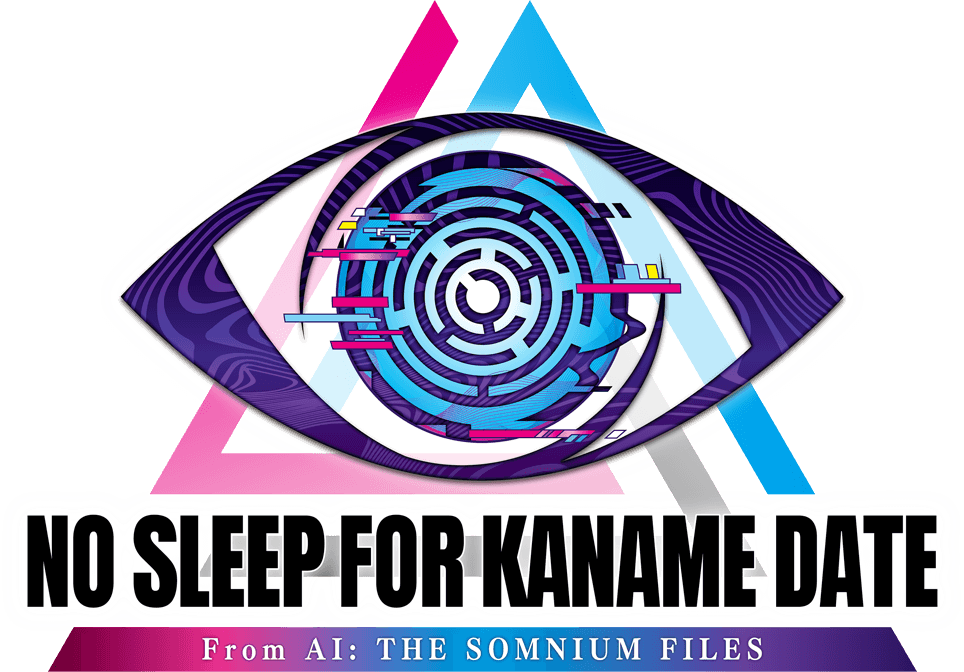 No Sleep For Kaname Date - From AI: THE SOMNIUM FILES Logo
