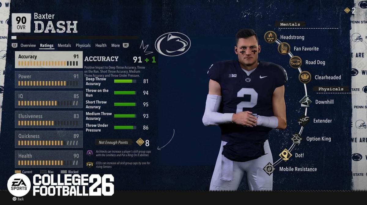 College Football 26 Road To Glory Guide ...