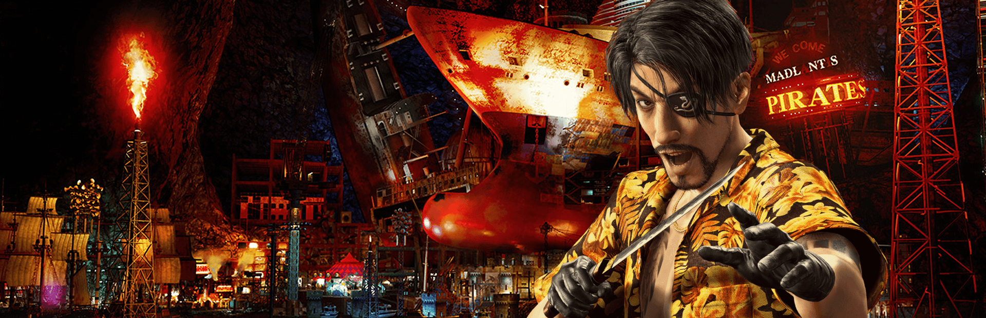 Like a Dragon: Pirate Yakuza in Hawaii Banner