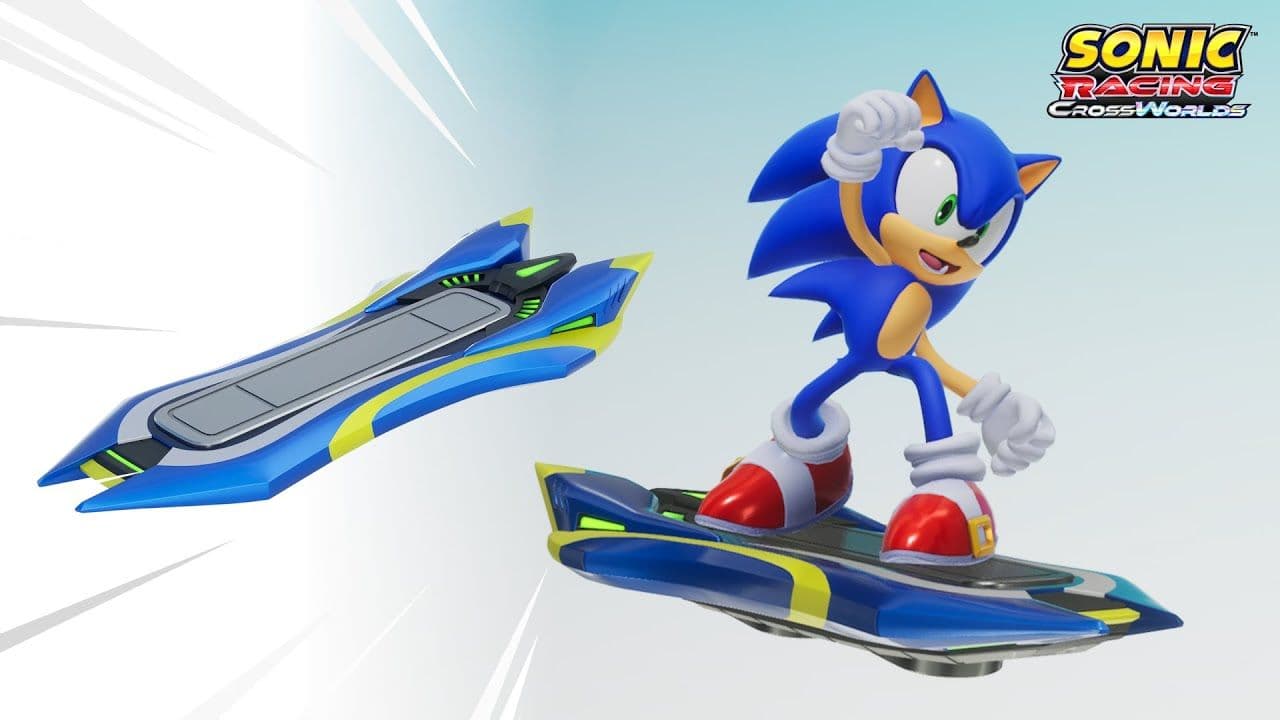 Sonic Racing CrossWorlds Guide: How to Unlock Blue Star Hoverboard