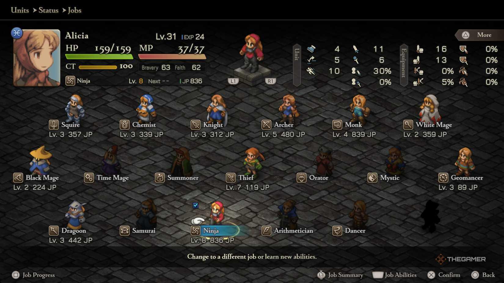 Final Fantasy Tactics Guide: Best Early Game Builds