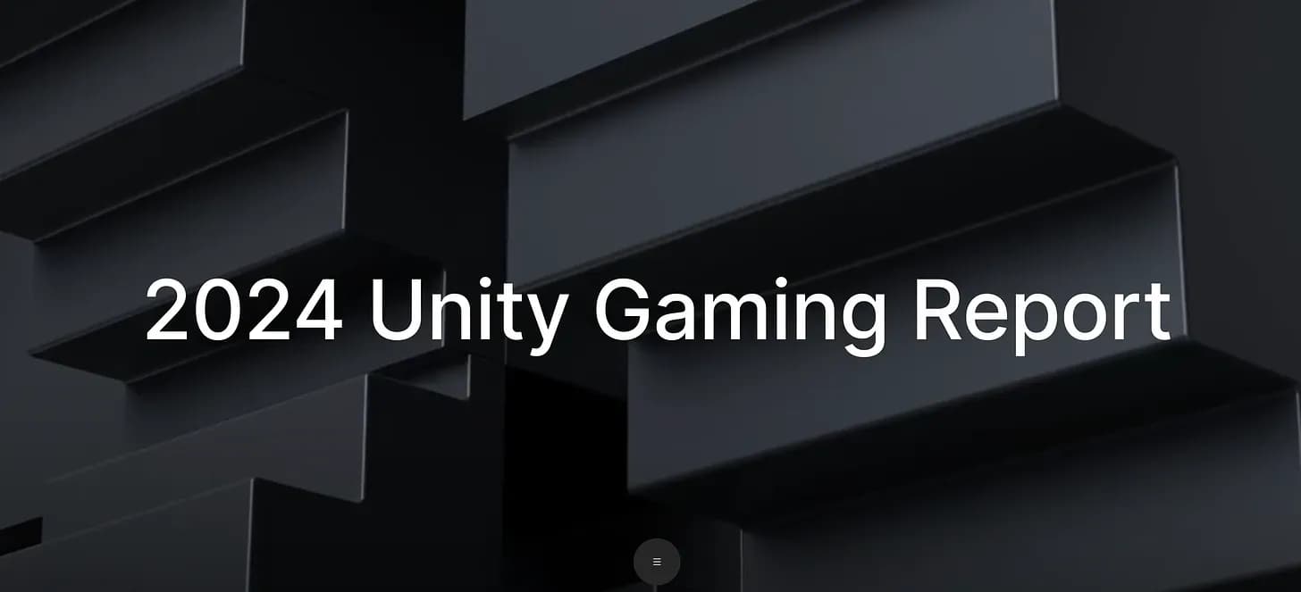 2024 Unity Gaming Report