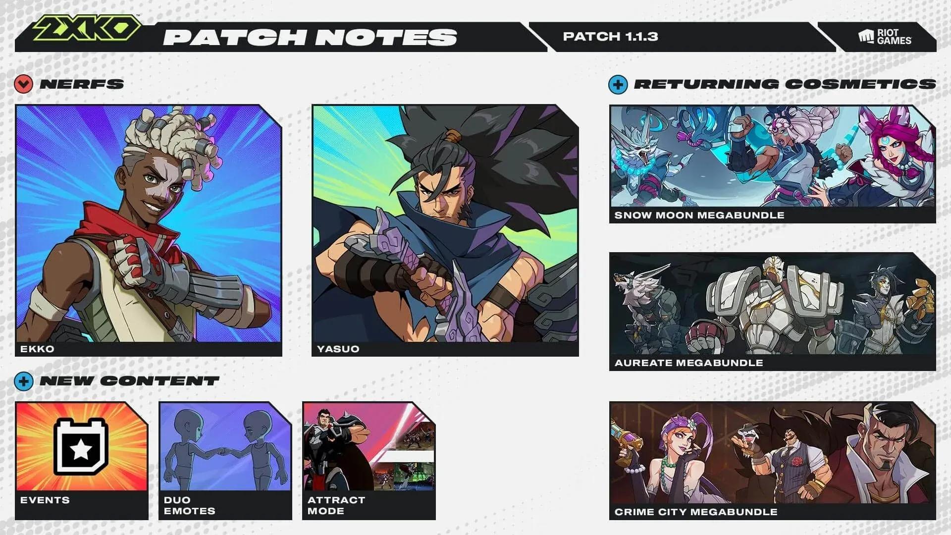 2XKO Patch 1.1.3 Is Now Out, Big Nerfs ...