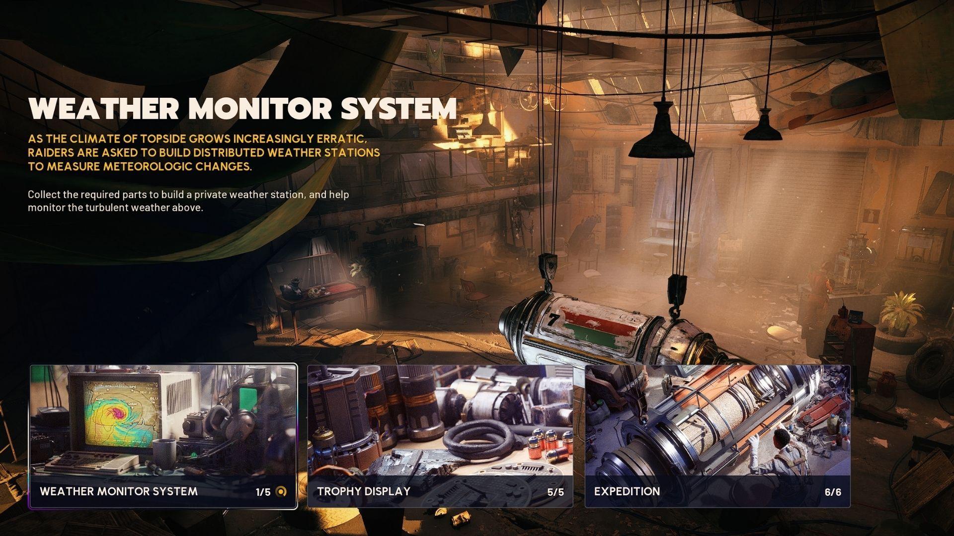 ARC Raiders Guide: All Requirements in Weather Monitor System Project