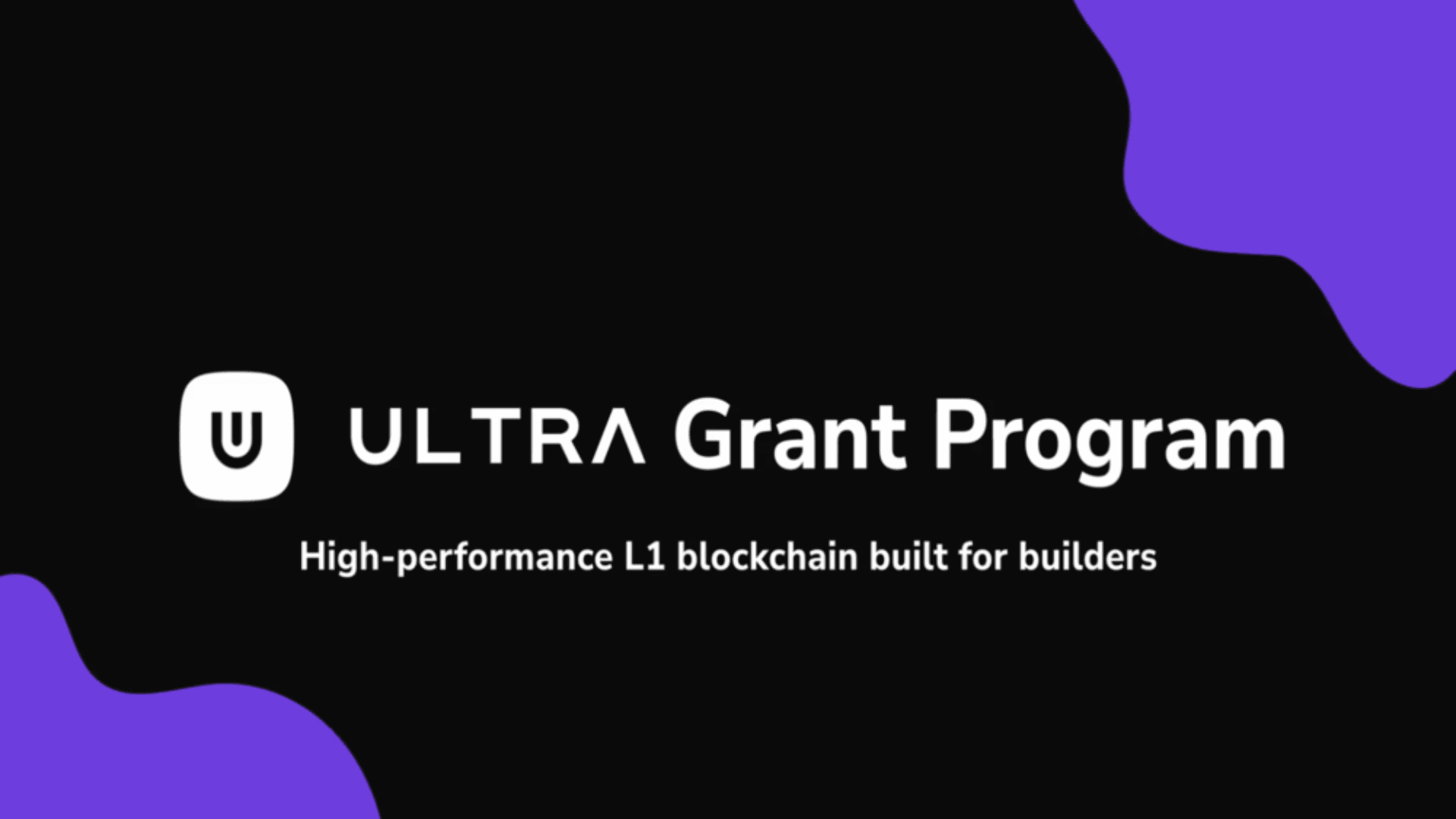 About Ultra's $1 Million Grant Program