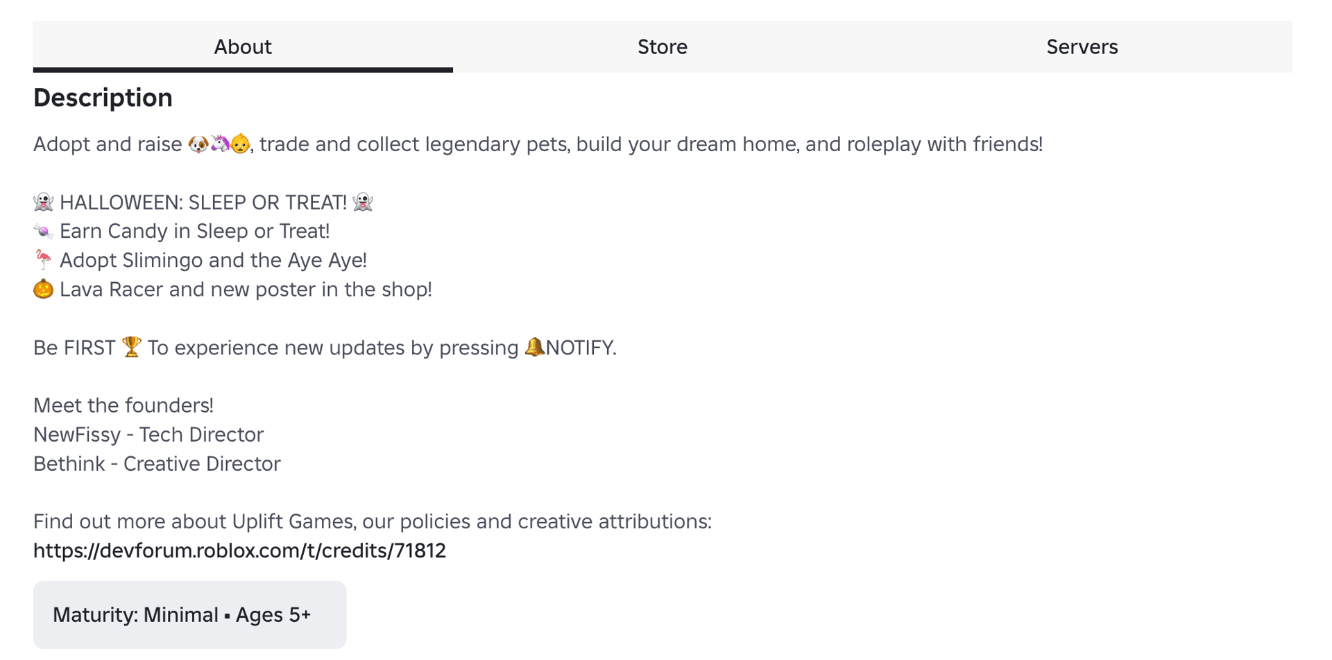 Adopt Me Roblox Codes