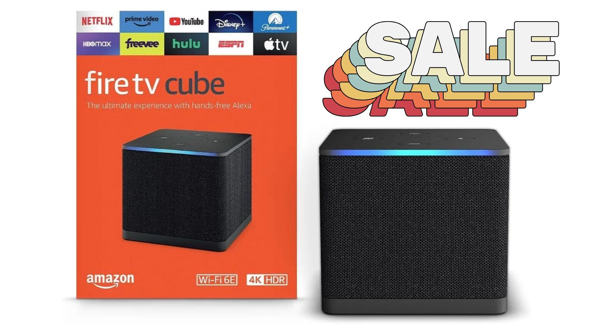 Amazon Fire TV Cube Under Now $110