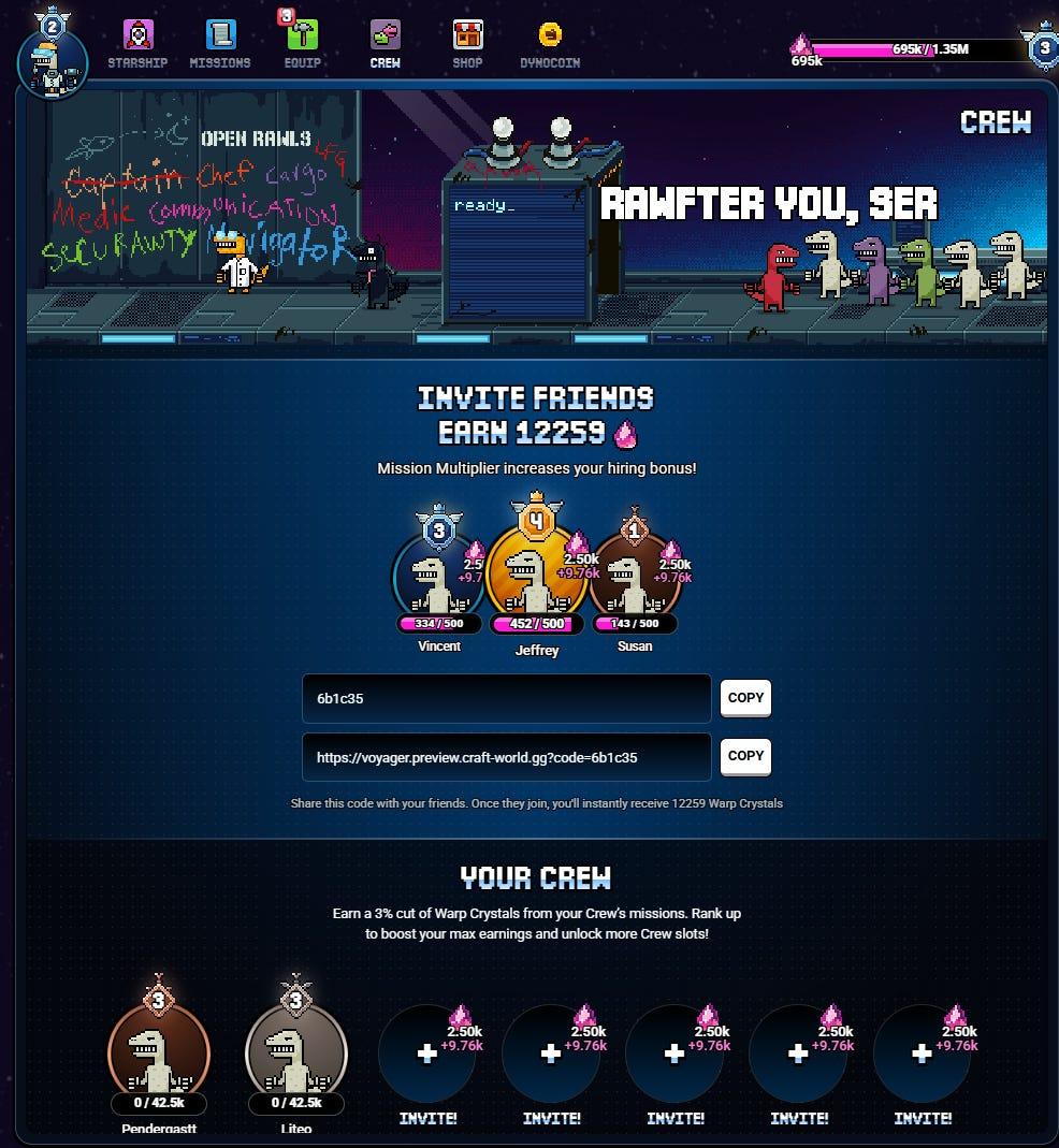 Angry Dynomites Lab Games Craft World and Project Voyager