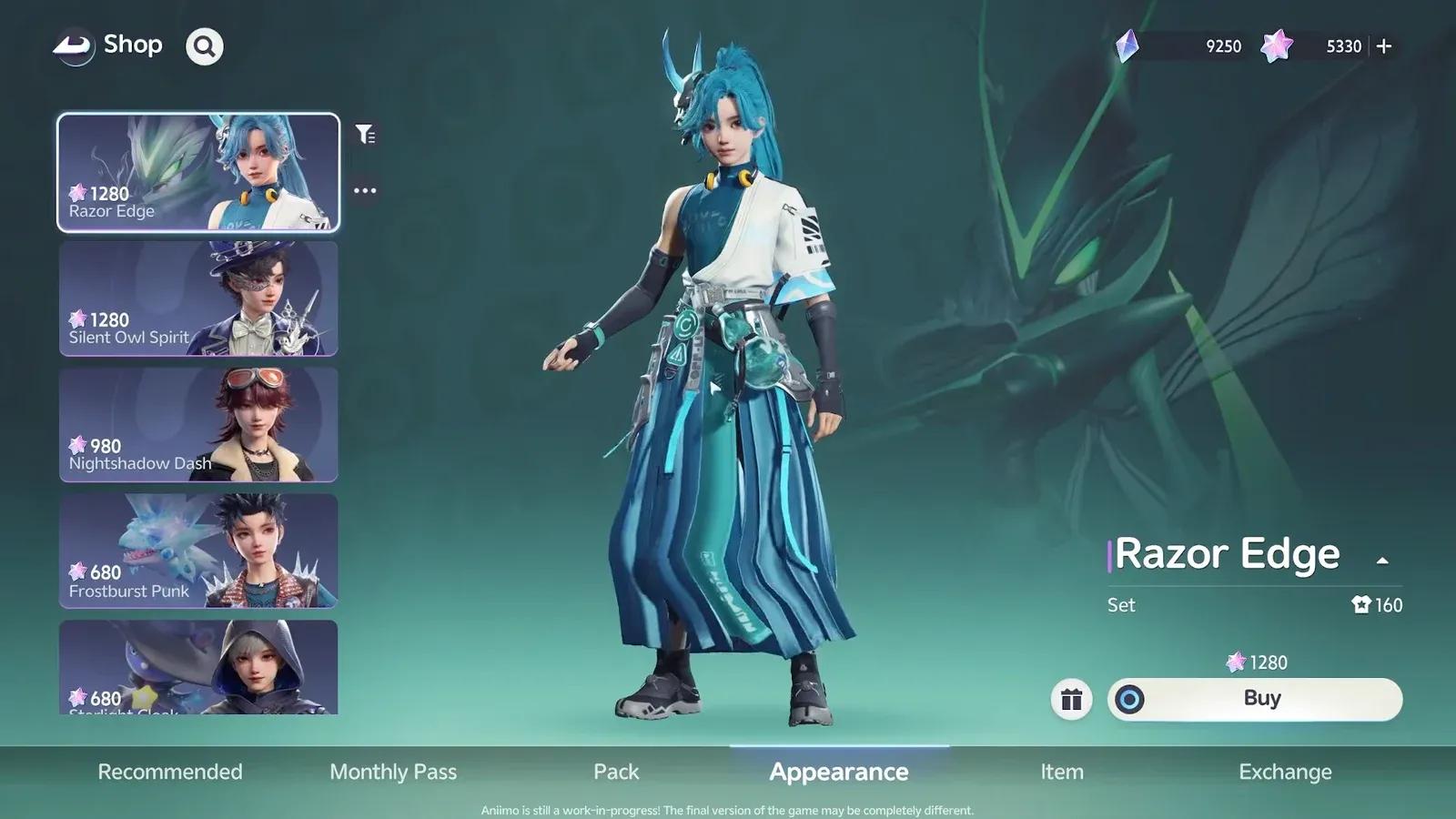 Aniimo Lumin Crystals outfits.webp