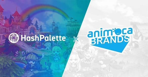 Animoca Brands Japan 與 HashPalette 合作 image