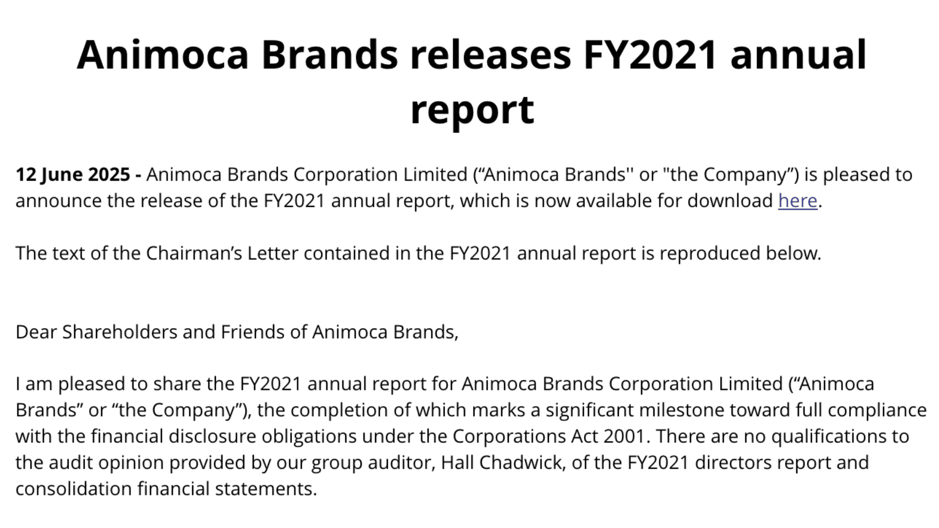 Animoca Brands 准备进行首次公开募股 image