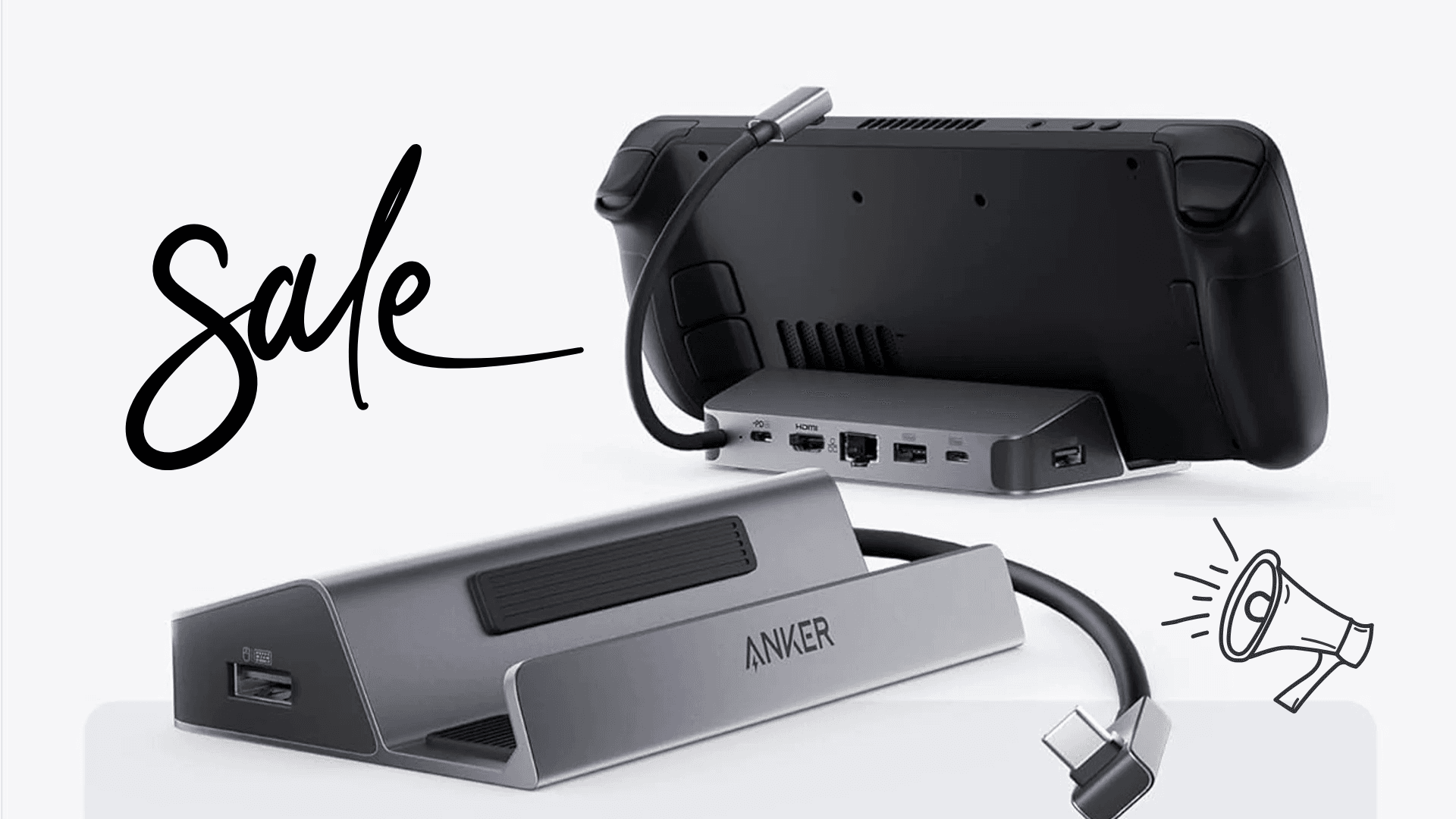 Anker 6-in-1 Steam Deck Docking Station Drops to $30
