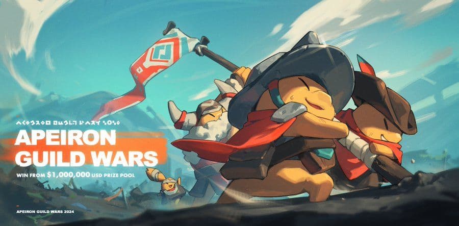 Apeiron Reveals $1 Million Prize Pool for Apeiron Guild Wars image