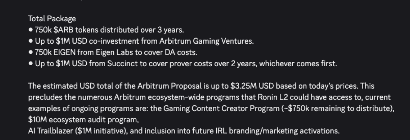 Arbitrum Proposes to Develop Ronin L2