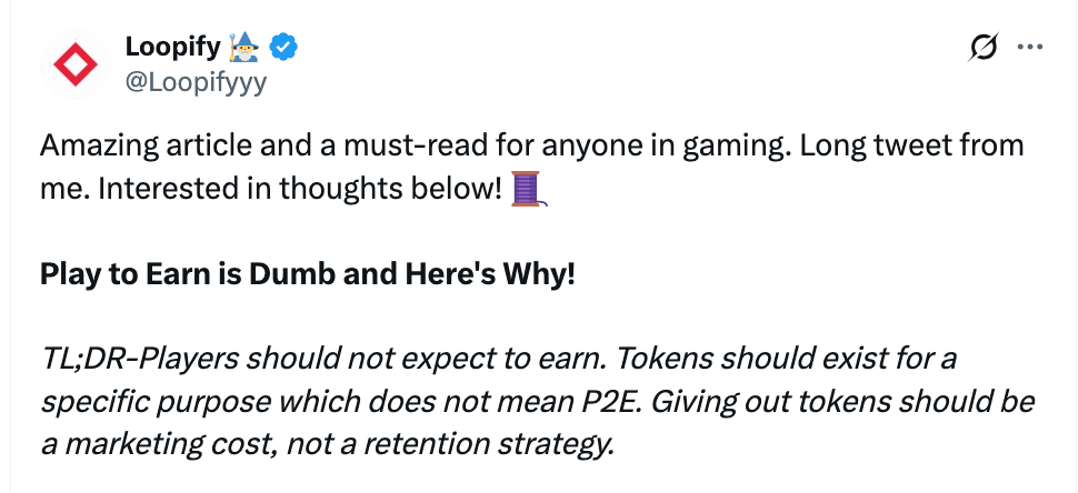Are Play to Earn Games Are Failing