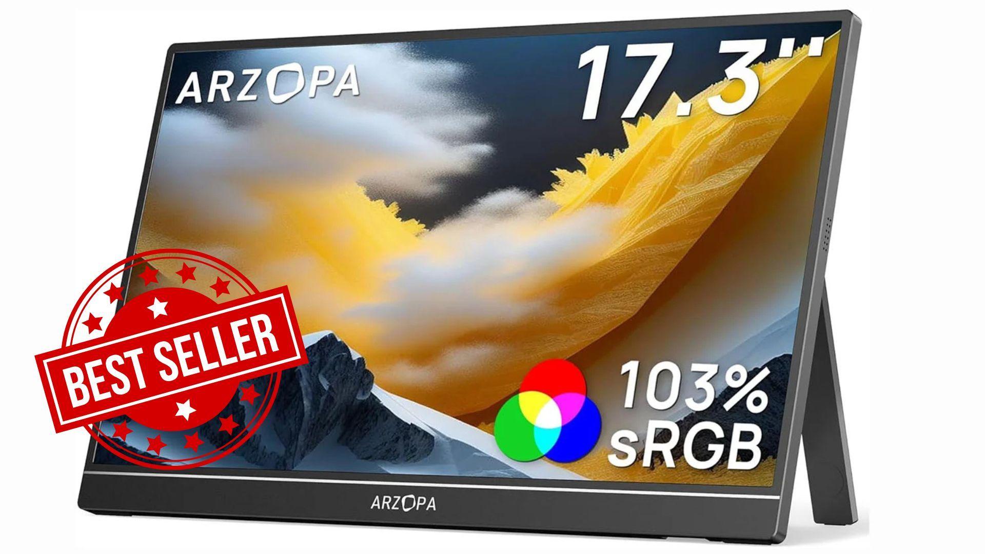 Arzopa’s 17.3-Inch Portable Gaming Monitor Now $114 image