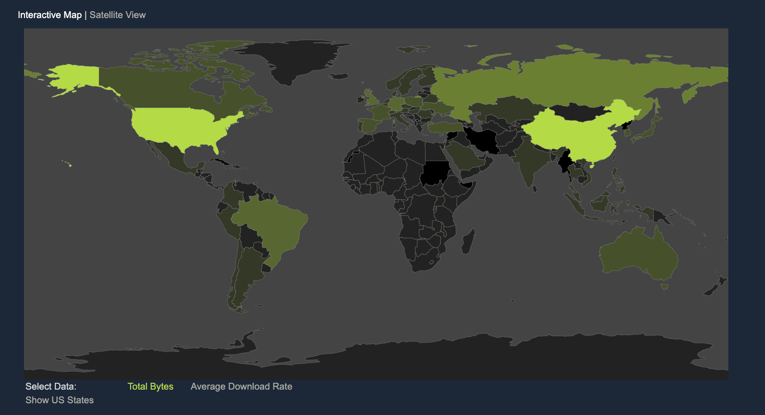 Asia Dominates Global Steam Activity
