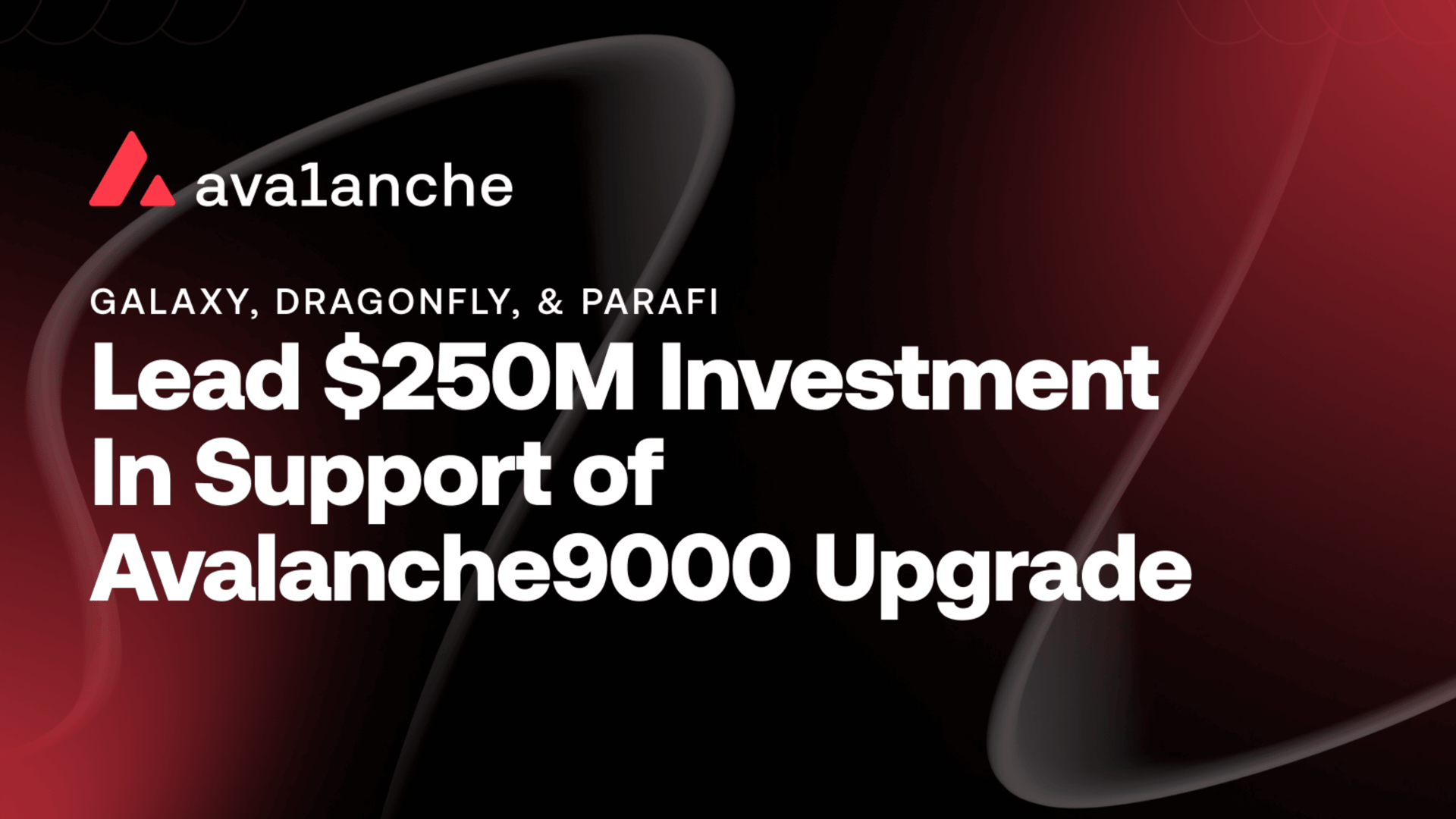 Avalanche Announces $250 Million Locked-Token Sale