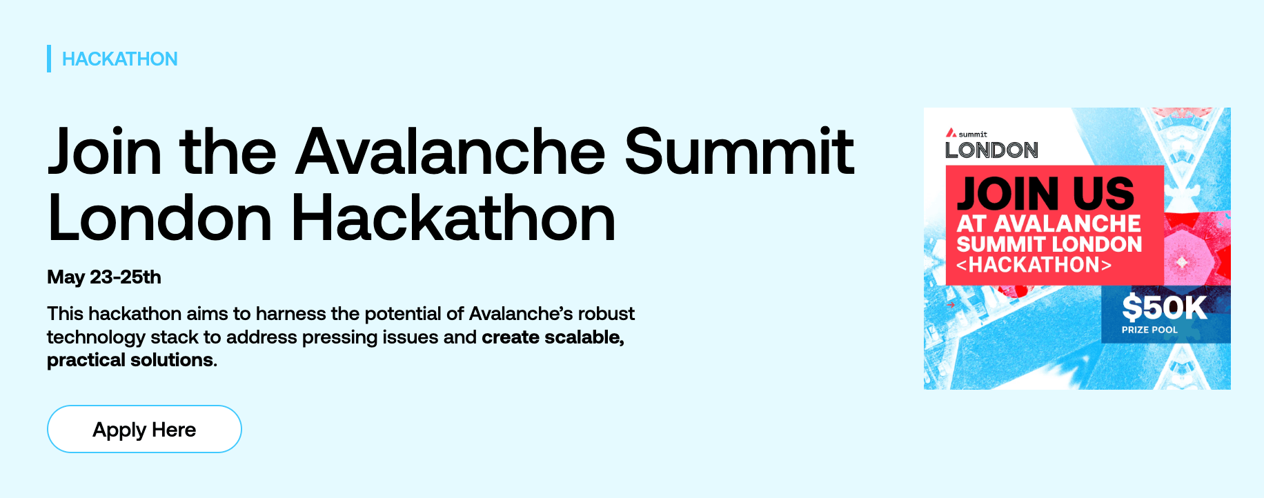 Avalanche Summit London May 2025
